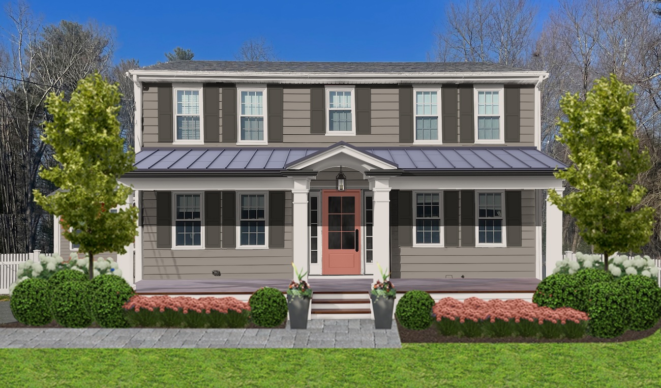 Generic House Outside A Classic Choice for a Home Exterior