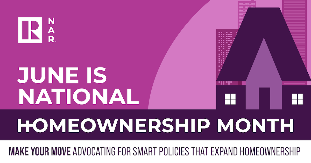 June Is National Homeownership Month